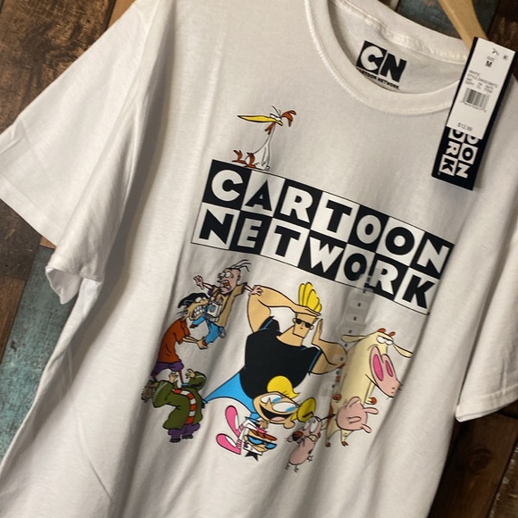 Cartoon Network medium white shirt with cartoons - Picture 9 of 14